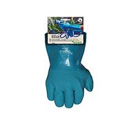 Juba G, algodón recubierto PVC arenoso triple capa, azul - SIZE: 7