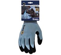 GUANTE DE TRABAJO TÁCTIL FIBRA K-ROCK/NITRILO TALLA 6 JUBA