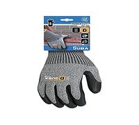 GUANTE TRABAJO RESISTENTE A CORTE FIBRA K-ROCK/ECO-LATEX TALLA 9 JUBA