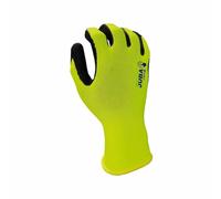 Juba G.nailon/Lycra sin costuras recubierto nitrilo foam,dorso fresco.Amarillo flúor - SIZE: 7