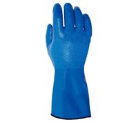 Juba G, nitrilo especial s/soporte de algodón largo 30 cm, azul - SIZE: 7