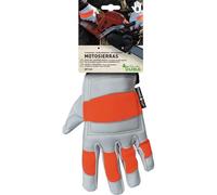 Juba G, piel cabra rfzo palma, puño elástico, Dorso protección anticorte por sierra de cadena, mano izda - SIZE: 9