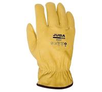 Juba G, piel flor vacuno con forro interior algodón, amarillo - SIZE: 10