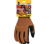 Jubappe Guante de trabajo Juba G - Táctil, Piel sintética, Spandex, PVC, acolchado foam - Talla 10