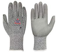 Juba G, poliéster/HDPE/elastano sin costuras recubierto PU en palma - SIZE: 9