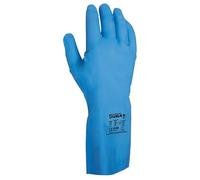 Juba G, sin soporte nitrilo satinado, azul - SIZE: 8