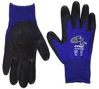 Juba - Guante ninja lite nylon palma poliuretano azul talla 6