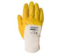 Juba - Guante nitrilo ligera dorso fresco talla 10 amarillo