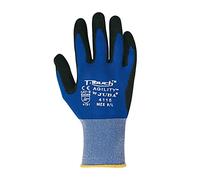 Juba - Guante nylon spandex palma nitrilo t-touch talla 7