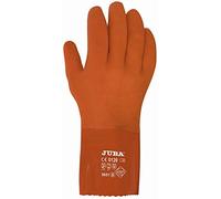 Juba - Guante pvc triple baño 30cm azul talla 8