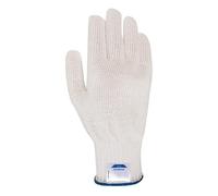 Juba - Guante sin costuras anticorte pesado talla xl blanco