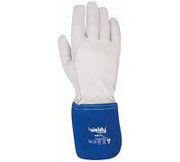 Juba - Guante soldado/r piel natural talla 10