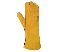 Juba - Guante soldador serraje talla 8 ocre