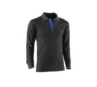 Juba M118996 - Polo manga larga pique con bolsillo talla xl
