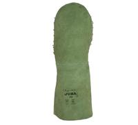 Juba - Manopla termico serraje verde ignifugo