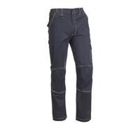 Juba Pantalón Flex Light Multibolsillos 57% algodón, 40% poliéster y 3% Elastano de 200 g/m², Marino, XXL