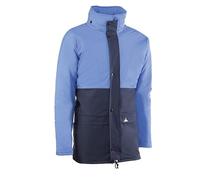 Juba Parka bicolor acolchada PU/poliamida y forro interior 100% polietileno, Azul celeste/azul marino - SIZE: L