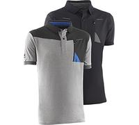 Juba Polo transpirable manga corta con tejido Cooldry, Negro - SIZE: S