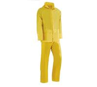 Juba Traje de agua completo 100% poliéster sobre recubrimiento de PVC de 0.18 mm, Amarillo - SIZE: 3XL