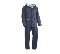 Juba Traje de agua completo 100% PU sobre soporte en poliéster tricotado de 0.40 mm, Azul marino - SIZE: XL