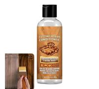 Jubepk Aceite para tabla de cortar, 100 ml, penetración rápida, universal, aceite de madera para muebles, cuencos, platos, cucharas, muebles, hogar, cocina, restaurante, evita grietas y deformaciones