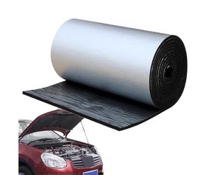 Jubepk Aislamiento acústico - Almohadillas de protección contra el calor | Almohadillas insonorizadas con protección contra incendios para el compartimento del motor, puerta, maletero y techo