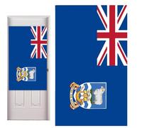 Jubepk Banderas de las Malvinas - Bandera de barco y árbol con mangas, bandera británica de la bandera británica para conmemorar la guerra de las Malvinas, Queens Jubilee 2022 Decoraciones
