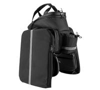 Jubepk Bolso de Maletero de Bicicleta, de Rejilla Trasera de Bicicleta | Pannier Portador de Ciclismo,de Cofre de Ciclismo de de colchona Reflectante Trasera expandible con Correa