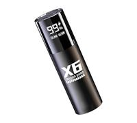 Jubepk Bomba de aire para pecera, burbujeador de oxígeno portátil, 1.69 x 6.69 pulgadas, bombas de oxígeno, suministro de aire a pilas, diseño compacto al aire libre para pesca, picnic y uso, color