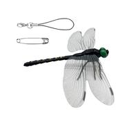 Jubepk Dragonfly Indoor Decor - 9.5cm/3.74 Large Animal Models For Children, Creative Educational Toys For Enlightenment Learning, Charming Backpack Ornament and Home Accents.