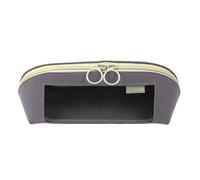 Jubepk Estuche Grande para lápices, Organizador de Transparente, 9.2 x 3.1 x 3.35 Pulgadas, Bolsa de Almacenamiento con Cremallera con construcción de Resistente y Alta Capacidad, Ideal