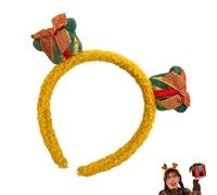 Jubepk Festive Holiday Hairband, Christmas Headpiece, Plush Women's Accessory for Party Cheer, Soft Comfortable Fit, Seasonal Costume Wear, Winter Celebration Gear for Girls and Adults