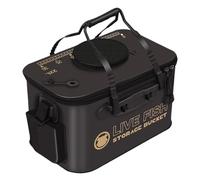 Jubepk Fishing Bucket Fish, Insulated Fishing Cooler Lure Carrier, 15.75x9.84x8.66 Inches, Multipurpose Transport Container, Bait Box for Outdoor Activities (Multicolor)