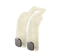 Jubepk Headrest Hooks Car, Double Universal Organizer, Strong ABS Bag Hanger with Non Slip Grip, Seat Hook with Easy Install, Automotive Interior Accessory for Women Men Driver Truck