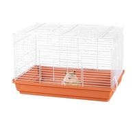 Jubepk Hedgehog Cage, Ventilated Small Animal Habitat, 18.5x11.81x11.81 Inches, Detachable Bottom Design, Cozy Sleeping Space for Hamsters, Mice, and Small Pets, Multicolor