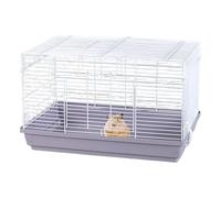 Jubepk Hedgehog Cage, Ventilated Small Animal Habitat, 18.5x11.81x11.81 Inches, Detachable Bottom Design, Cozy Sleeping Space for Hamsters, Mice, and Small Pets, Multicolor