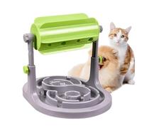 Jubepk Juguete interactivo con fugas de golosinas | Juguete de alimentación lenta para mascotas | Juguete dispensador de golosinas para mascotas | Comedero educativo para mascotas | Hace que el tiempo