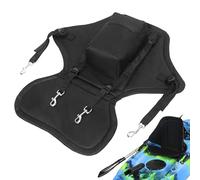 Jubepk Kayak Seat Attachment, Paddle Board Seat, Adjustable Detachable Chair, Cushioned Back Support, Built-In Storage Bag, Ideal for Men Women Kids Boat Kayaking Paddleboarding Trips