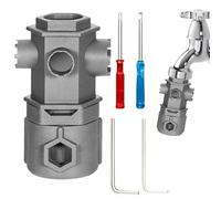 Jubepk Plumbers Wrench for Under Sink | Adjustable Sink Tool | Faucet Installation Wrench | Under Sink Tool, Kitchen Faucet Wrench Tool 10x5cm/3.94x1.97 inches for Under Sink