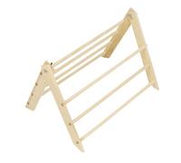 Jubepk Pollo Perches Roosting Bar, Wooden Coop Roosting Perch, Portable Elevated Space Saving Stand for Poultry Habitat and Hens, Backyard, Run, Brooder, Barn, Farm, 43,78 x 10,24 cm