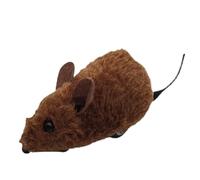 Jubepk Ratones de control remoto para gatos, juguete interactivo de ejercicio para gatitos, ratón de movimiento automático de 8 pulgadas con sonido chirriante, juguetes para mascotas con controlador