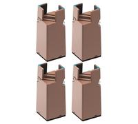Jubepk Risers Table Legs, Heavy Duty Bed Furniture Risers, 1,97 x 2,95 x 3