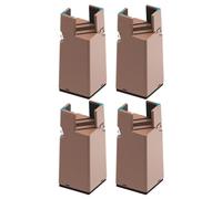 Jubepk Risers Table Legs, Heavy Duty Bed Furniture Risers, 1,97 x 2,95 x 3