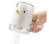 Jubepk Salero - Pimienta de 5 pulgadas - Recipiente para especias para cocinar diariamente, al aire libre con función de dispensación fácil, esmalte de especias para mesa de cocina, camping, uso de