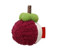 Jubepk Soft Plush Catnip Toys, Interactive Kitten Chewing Bite Toy, 3.94x3.15x3.15 Inches Adorable Stuffed Fruit Ideal for Cats, Teeth Cleaning, Calm Playing, Boredom Relief and Exercise