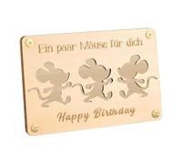 Jubepk Soporte de madera para dinero, cartera de bolsillo para efectivo, cartera de cheques, cartera de animales de dibujos animados, bonita cartera de mano, soporte de efectivo de madera, monedero de