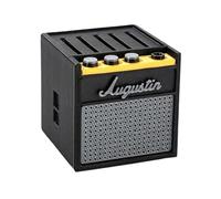 Jubepk Soporte para púas de guitarra, púa de guitarra acústica, estilo altavoz de amplificador, caja de almacenamiento, vitrina, ideal para organizar púas, ideal para entusiastas de los instrumentos y