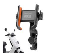 Jubepk Soporte para teléfono móvil para manillar de bicicleta, soporte para teléfono móvil, para motociclismo, carreras de motocicletas, navegación GPS, escuchar música, cumpleaños, Navidad