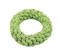 Jubepk Sturdy Elastic Rope Toy, Dog Rope Toy, Puppy Teething Plaything, 7.48x7.45x1.18 Inches Compact Chew Tug Trainer Ideal for Biting, Chewing, Interactive Play, Medium and Large Dogs