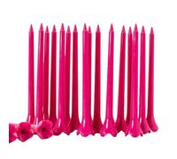 Jubepk Tees For Golf - 50 Pieces Ball Practice Holder, 0.39x0.39x3.27 Golf Practice Tees, Essential Gear For Range, Indoor, Outdoor, Backyard, Lawn, Course and Tournament Play.